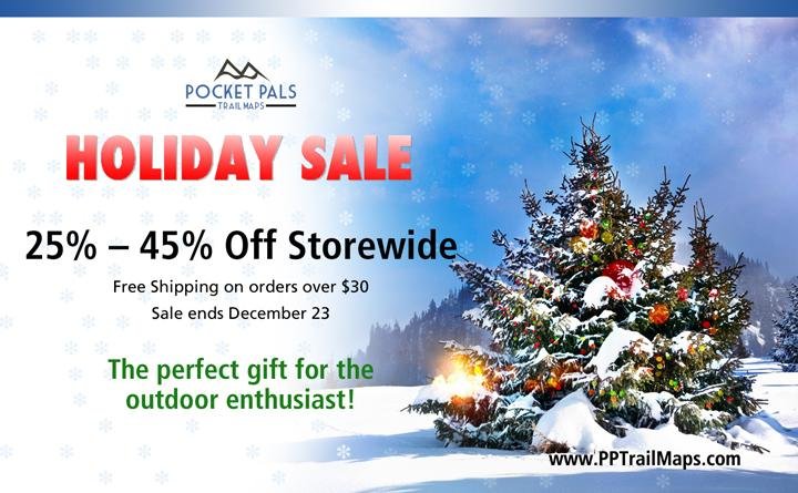 Holiday Sale - Pocket Pals Trail Maps