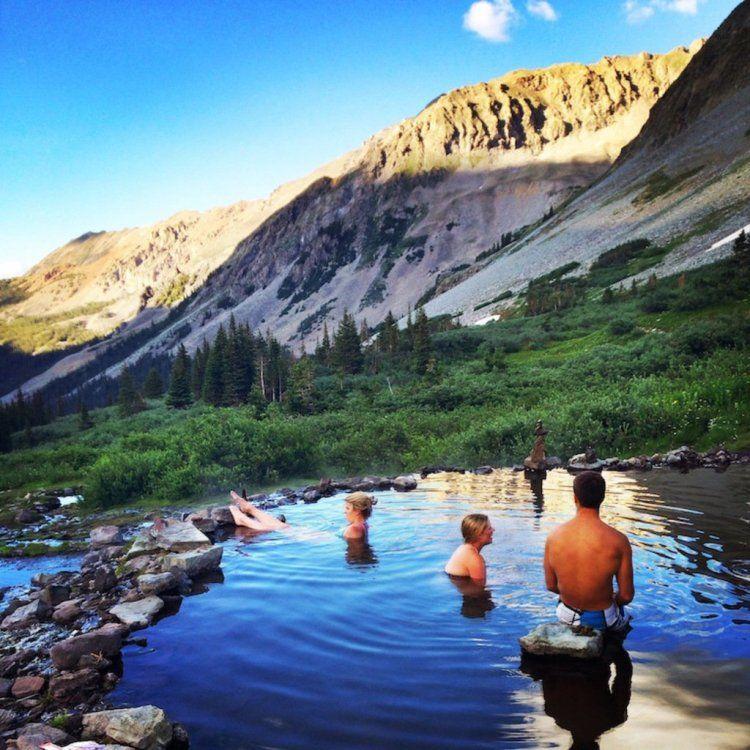 Colorado Hot Springs - Pocket Pals Trail Maps
