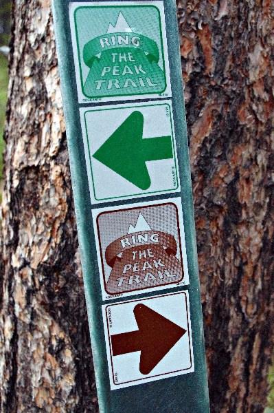 Ring the Peak Trail, 80% completed