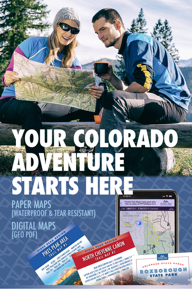 Colorado Trail and Recreation Maps - Pocket Pals