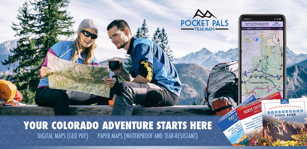Colorado Trail and Recreation Maps - Pocket Pals