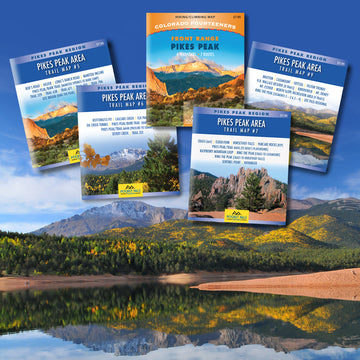 Best Selling Pikes Peak Region Maps - Pocket Pals Trail Maps