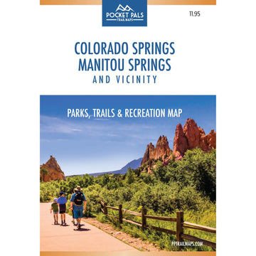 Colorado Springs & Manitou Springs: Parks, Trails and Recreation Map