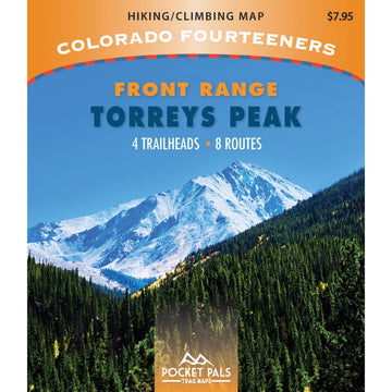 Torreys Peak - Colorado Fourteener - Trail Map